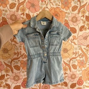 Zara onesie denim 12-18 months